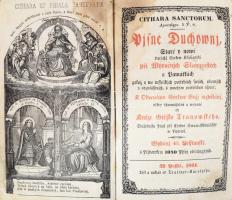 Pisné duchowni, staré i nowé/Pridawek pronikawych nowych i nekterych starych Pisni. Pest, 1861, Trat...