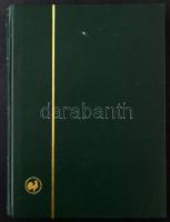 30 fehér lapos A4-es berakó zöld borítóval, az előlap sérült