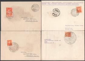 1937-1938 20 db alkalmi bélyegzés