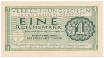 Német Harmadik Birodalom / Deutsche Wehrmacht 1944. 1M T:UNC German Third Reich / Deutsche Wehrmacht 1944. 1 Mark C:UNC