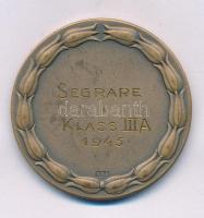 Svédország 1945. "Stockholmi Bowling Szövetségi Bajnokság / Győztes a III. osztályban 1945"...