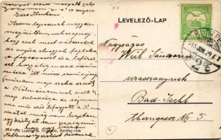 1915 Budapest XII. Böszörményi út. Lusztig M. kiadása (EK)