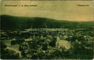 1914 Boksánbánya, Németbogsán, Deutsch-Bogsan, Bocsa Montana; a város látképe. W.L. 1134. / general view (EB)