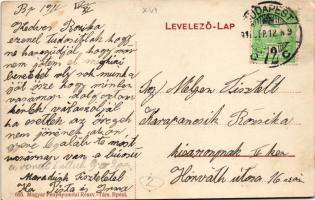 1911 Budapest XVII. Rákoskeresztúr, Ruttkay István vendéglője. Ferihegyi út 2. (EK)