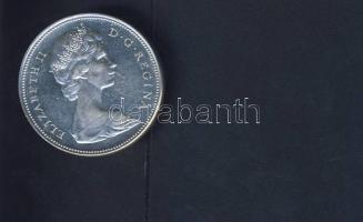 Kanada 1966. 1$ Ag "Kenu" T:2 kis ph.