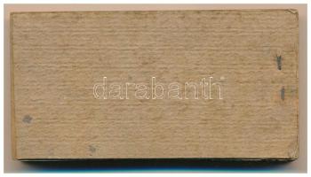 1942. Miskolc 40f "Miskolczi Orth. Izraelita Anyahitközség" vágatási jegy / értékjegy 1db ...