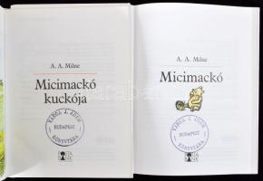 Milne, A. A.: Micimackó és Micimackó kuckója. Ernest H. Shepard illusztrációival. Bp., 1995, 1996, L...