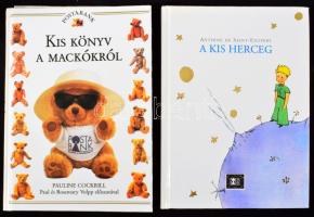 Saint-Exupéry, Antoine de: A kis herceg. 1994, Láng Kiadó. + Cockrill, Pauline: Kis könyv a mackókról. Bp., 1993, Láng. Kiadói kartonált kötés, jó állapotban.