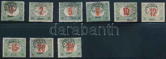 Nagyvárad 1919 Portó teljes sor Bodor vizsgálójellel