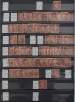 Nagy-Britannia gyűjtemény az 1841-1972 közötti időszakból, benne Mi 1-594 közötti kiadások, közel 3....