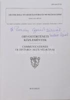 Szállási Árpád Adatok Duka Tivadar életéhez és munkásságához. DEDIKÁLT! Orvostörténeti Közlemények. [Bp.], 2004, Semmelweis Orvostörténeti Múzeum, Könyvtár és Levéltár - Magyar Orvostörténeti Társaság, 127-140 p. Kiadói papírkötés.