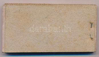 1930. Miskolc 3f "Miskolczi Orth. Izraelita Anyahitközség" vágatási jegy / értékjegy 1/4kg...