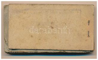 1926. Miskolc 600K "Miskolczi Orth. Izraelita Anyahitközség" vágatási jegy / értékjegy 1/2...