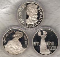 1977 "Festők" (Mányoki,Rippl-Rónai,Kosztka) 3x200Ft T:PP