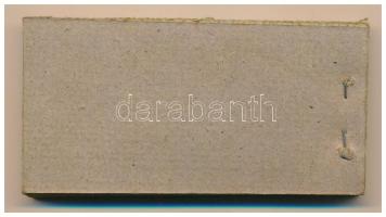 1929. Miskolc 1 1/2f "Miskolczi Orth. Izraelita Anyahitközség" vágatási jegy / értékjegy 1...