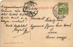 1907 Munkács, Mukacheve, Mukachevo, Mukacevo; Római katolikus templom, belső. Bertsik Emil kiadása (...