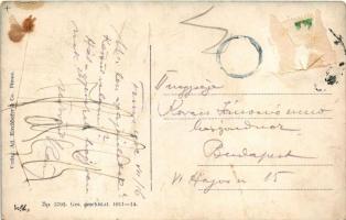 Fiume, Rijeka; Porto / port, steamships, wagons. W.L. Bp. 3795. 1911-14. Ad. Kirchhofer &amp; Co...