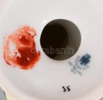 8 darab klf magyar porcelán madár figura, egyik csőre sérült, jelzettek