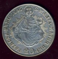 1845B 20Kr Ag I.Ferdinánd T:3+