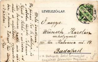 1913 Tel. jednota "SOKOL" v Budapesti, na V. vsesokolském sletu v Praze / A budapesti Soko...