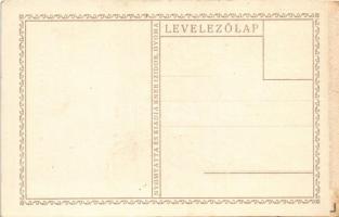 Boldog Karácsonyt! Nyomtatta és kiadja Kner Izidor, Gyoma / Hungarian art postcard with Christmas gr...