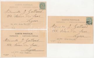 3 db régi finoman erotikus szecessziós művészlap Anton Pinkawa szignójával / 3 pre-1904 Art Nouveau ...