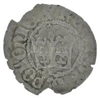 Lengyel Királyság 1333-1370. Denier Ag "III. Kázmér" (0,33g) T:F patina Polish Kingdom 1333-1370. Denier Ag "Casimir III" (0,33g) C:F patina
