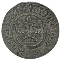 Lengyel Királyság 1501-1506. 1/2gr Ag "I. Jagelló Sándor" Krakkó (0,77g) T:XF,VF hullámos lemez, patina Polish Kingdom 1501-1506. 1/2 Grosz (Półgrosz koronny) Ag "Alexander I Jagiellon" Kraków (0,77g) C:XF,VF wavy coin, patina Kopicki 389