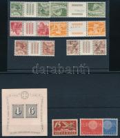 Svájc kis tétel közte füzetösszefüggések és 1 blokk