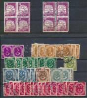 NSZK Posthorn és néhány későbbi bélyeg