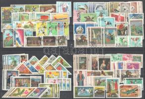 Mongólia képes bélyegek 5 közepes berakó lapon