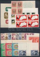 Magyar bélyegek 5 stecklapon