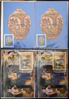 ~2.400 db főleg magyar Carte Maximum benne sorozatok, blokkok, önálló értékek, régebbi bélyegek késő...