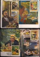 ~2.400 db főleg magyar Carte Maximum benne sorozatok, blokkok, önálló értékek, régebbi bélyegek késő...