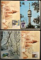 ~2.400 db főleg magyar Carte Maximum benne sorozatok, blokkok, önálló értékek, régebbi bélyegek késő...