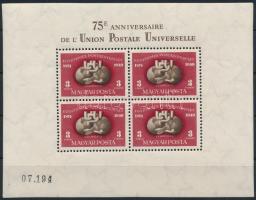1950 Luxus minőségű UPU blokk (180.000)