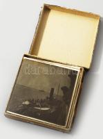 cca 1900 Olaszország Amalfi. Capri, Salerno Egy doboz üveg dia pozitív, Cholnoky Jenő (1870-1950) fö...