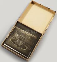 cca 1900 Olaszország Róma, épületek, szobrok Egy doboz üveg dia pozitív, Cholnoky Jenő (1870-1950) f...