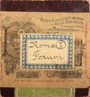 cca 1900 Olaszország Roma, épületek, szobrok Egy doboz üveg dia pozitív, Cholnoky Jenő (1870-1950) földrajztudós, magyar utazó által készített felvételek 18 db 9x9 cm egy sérült / cca 1900 Rome , buildings, statues. A box of glass slide positives, photographs taken by a Hungarian traveler 18 pcs 9x9 cm One damaged
