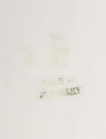 Zsolnay birkózó medvék. Kézzel festett, jelzett, terv.: Markup Béla. Hibátlan, m: 30 cm