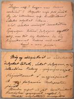 ca 1910-1915 Mednyánszky László (1852-1919) festőművész autográf levelei dr. Löwenstein Arnoldnak a ...