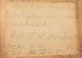 ca 1910-1915 Mednyánszky László (1852-1919) festőművész autográf levelei dr. Löwenstein Arnoldnak a ...