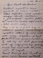 ca 1910-1915 Mednyánszky László (1852-1919) festőművész autográf levelei dr. Löwenstein Arnoldnak a ...