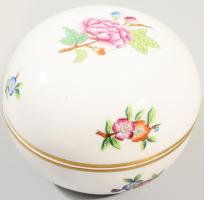 Herendi Eton mintás bonbonier. Jelzett, hibátlan, d: 9,5 cm.