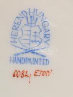 Herendi Eton mintás bonbonier. Jelzett, hibátlan, d: 9,5 cm