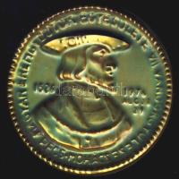 1976. "MÉE - VII.Vándorgyűlés Mohács-Pécs" Zsolnay porcelán emlékérem T:1