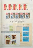 CEPT blokk és kisív tétel, ca. 140 db, közte portugál, francia, stb. + Svájc ENSZ ívek + Ciprus 1967...