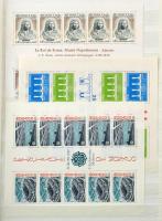 CEPT blokk és kisív tétel, ca. 140 db, közte portugál, francia, stb. + Svájc ENSZ ívek + Ciprus 1967...