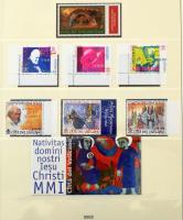 Vatikán gyűjtemény az 1991-2009 közötti időszakból falcmentes Lindner albumban tokkal, luxus minőség...