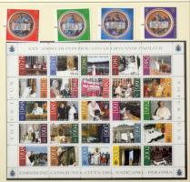 Vatikán gyűjtemény az 1991-2009 közötti időszakból falcmentes Lindner albumban tokkal, luxus minőség...